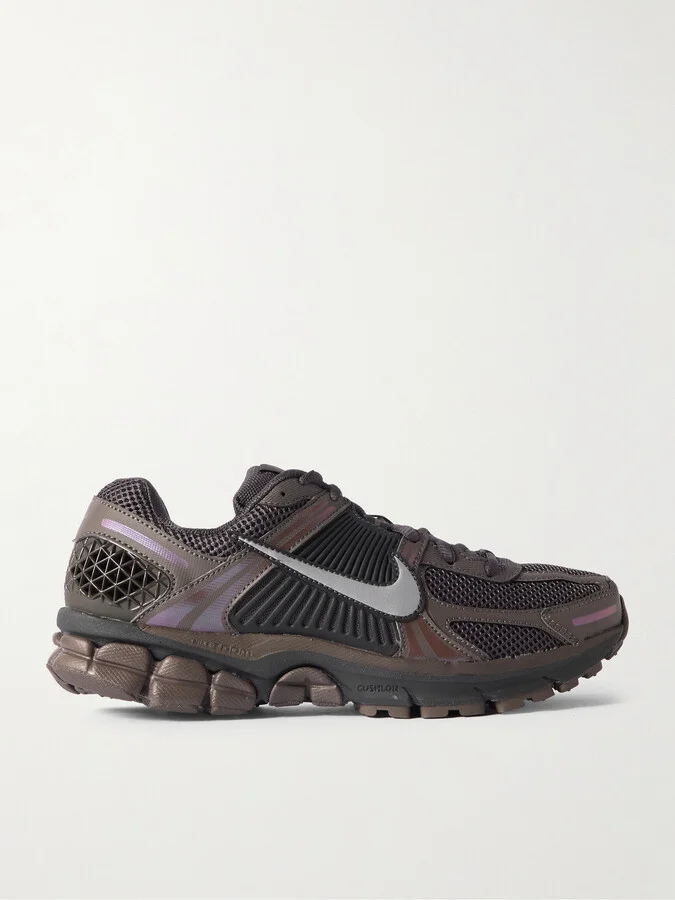 Zoom Vomero 5 SE SP Leather and Rubber-Trimmed Mesh Sneakers