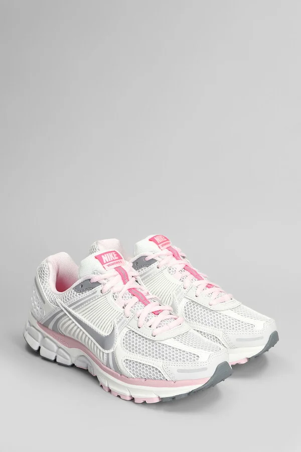 Zoom Vomero 5 Sneakers In White Leather And Fabric - Image 2