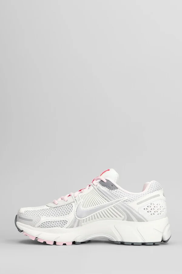 Zoom Vomero 5 Sneakers In White Leather And Fabric - Image 3