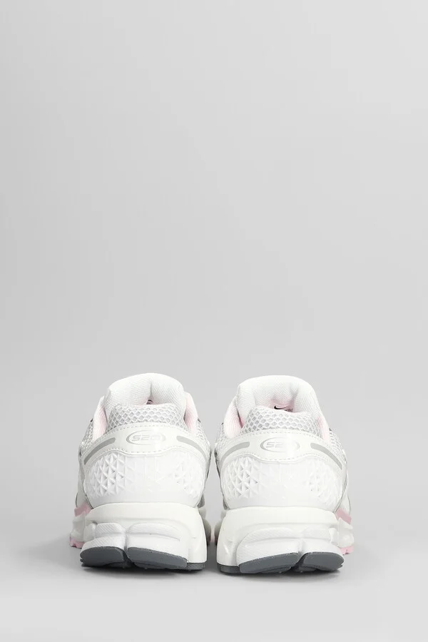 Zoom Vomero 5 Sneakers In White Leather And Fabric - Image 4