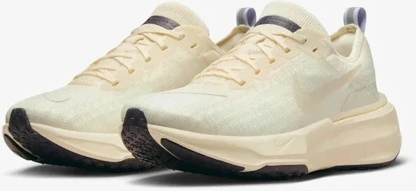 ZoomX Invincible Run 3 DR2615-200 Men Light Cream Road Running Shoes FD1097 (White,14)