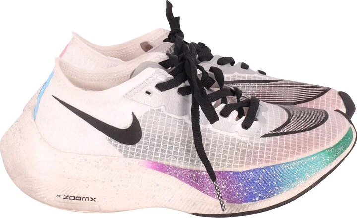 ZoomX Vaporfly NEXT% 'Be True' in White Rubber, Mesh