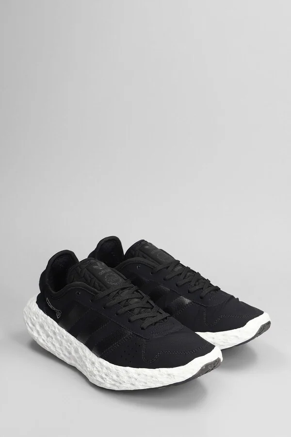 Zponge Sneakers In Black Fabric - Image 2
