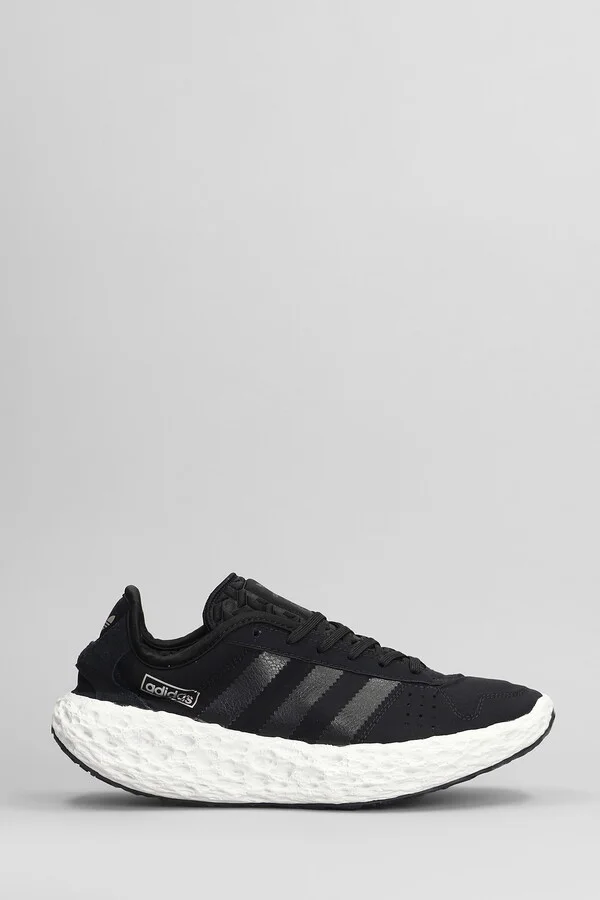 Zponge Sneakers In Black Fabric