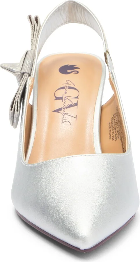 Zsa Zsa Bow Slingback Pump - Image 3