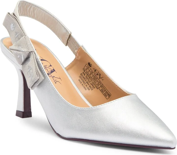 Zsa Zsa Bow Slingback Pump
