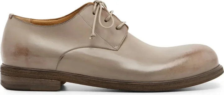 Zucca Media leather Derby shoes