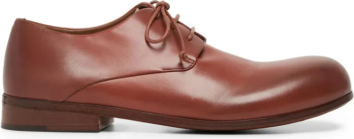 Zucca Media leather derby shoes