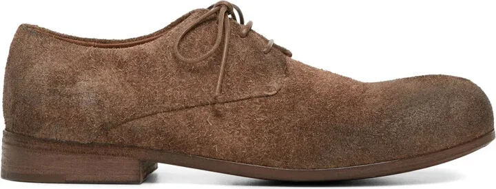 Zucca Media suede derby shoes