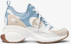 Zuma Color-Block Leather and Mesh Trainer - Image 3
