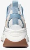 Zuma Color-Block Leather and Mesh Trainer - Image 4