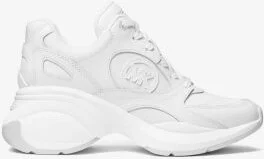 Zuma Leather and Mesh Trainer - Image 3