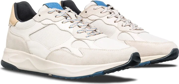 Off White Pebble Blue