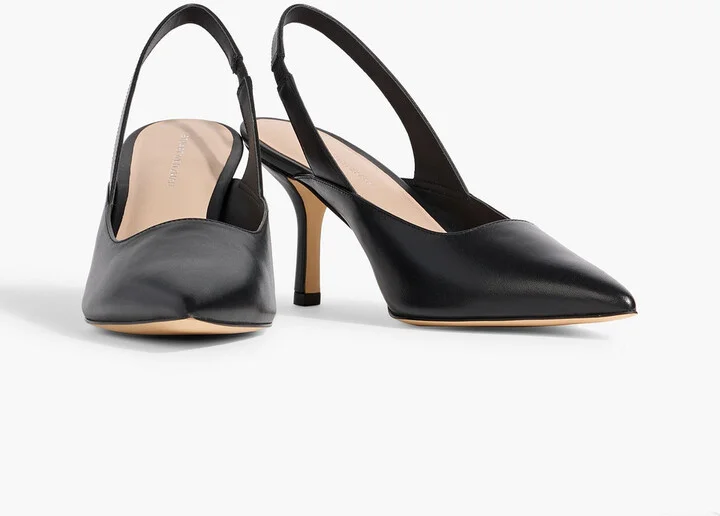 Zuri 75 leather slingback pumps - Image 2