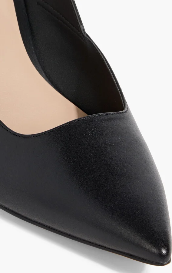 Zuri 75 leather slingback pumps - Image 4