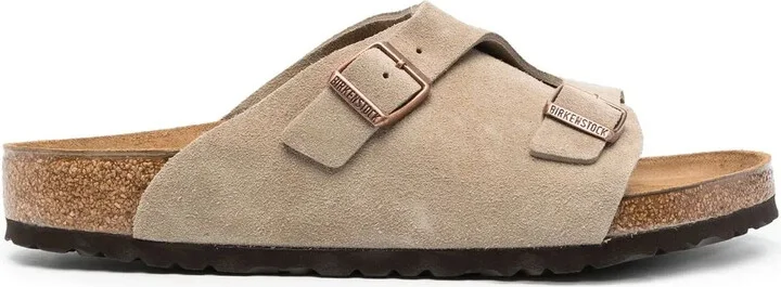 Zurich buckled slip-on sandals