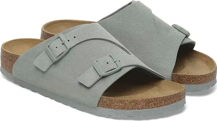 Zürich double-buckle slide sandals - Image 3