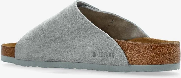 Zurich Double-Strap Suede Slides - Image 2