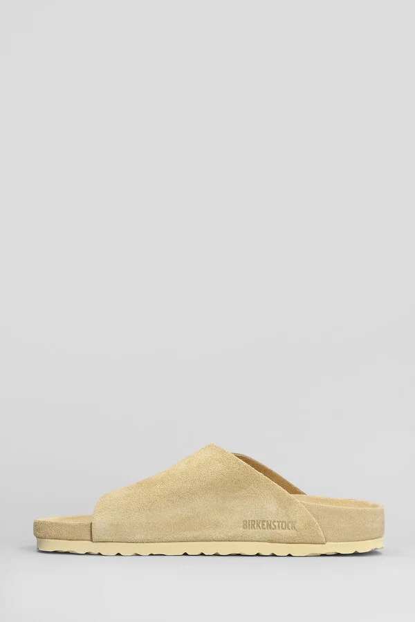 Zurich Exquisite Flats In Beige Suede - Image 3