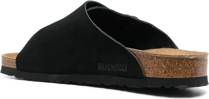 Zürich single-strap suede sandals - Image 3