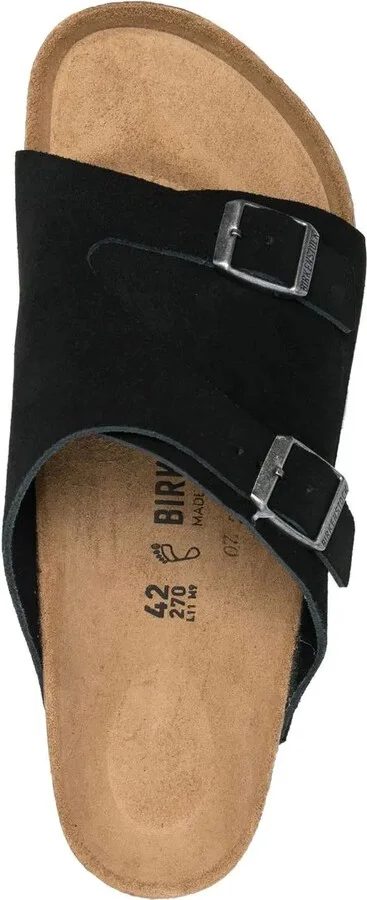 Zürich single-strap suede sandals - Image 4