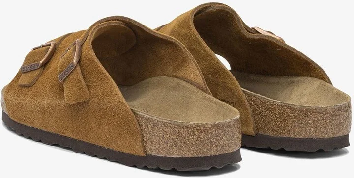 Zürich Suede Flat Sandals - Image 3