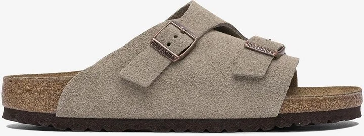 Zürich Suede Flat Sandals