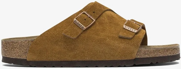 Zürich Suede Flat Sandals