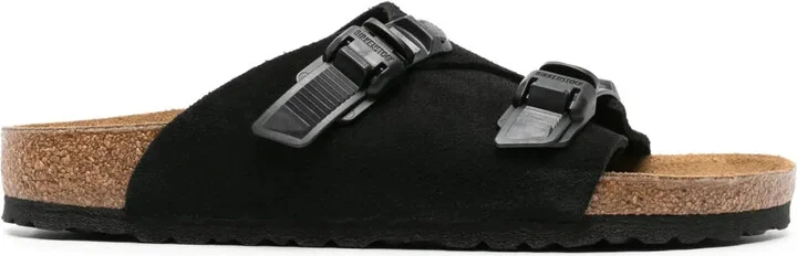 Zürich Tech suede slides