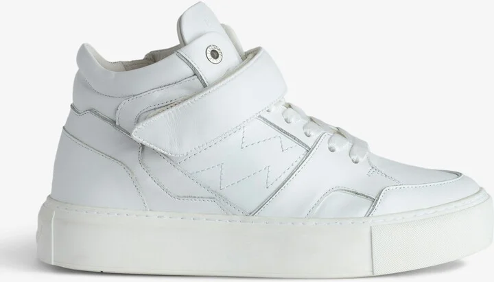 ZV1747 Flash Chunky Mid-Top Sneakers