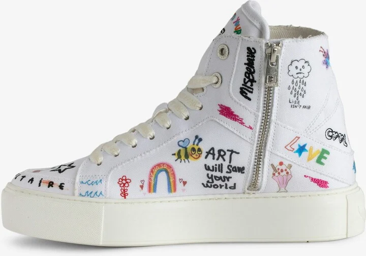 ZV1747 High Flash Chunky High-Top Sneakers - Image 2