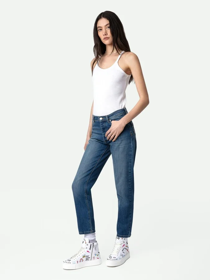 ZV1747 High Flash Chunky High-Top Sneakers - Image 6