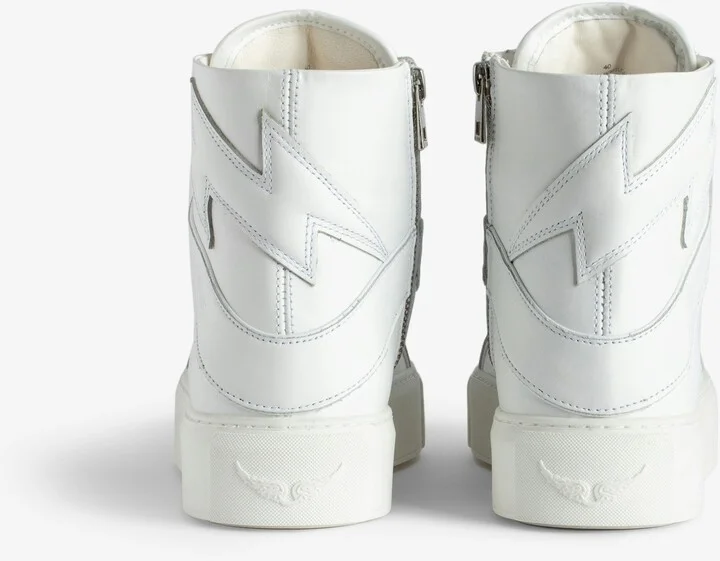 ZV1747 High Flash High-Top Platform Sneakers - Image 4
