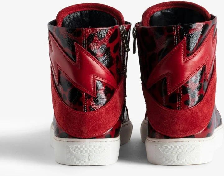 ZV1747 High Flash High-Top Sneakers - Image 3