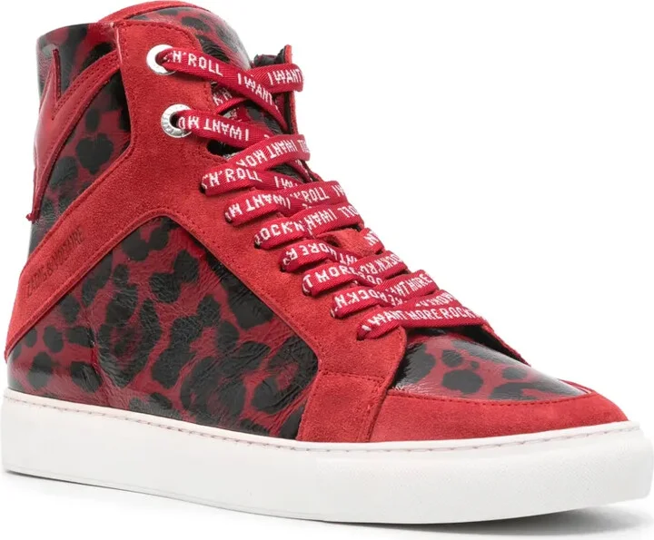 ZV1747 High Flash panelled sneakers - Image 2