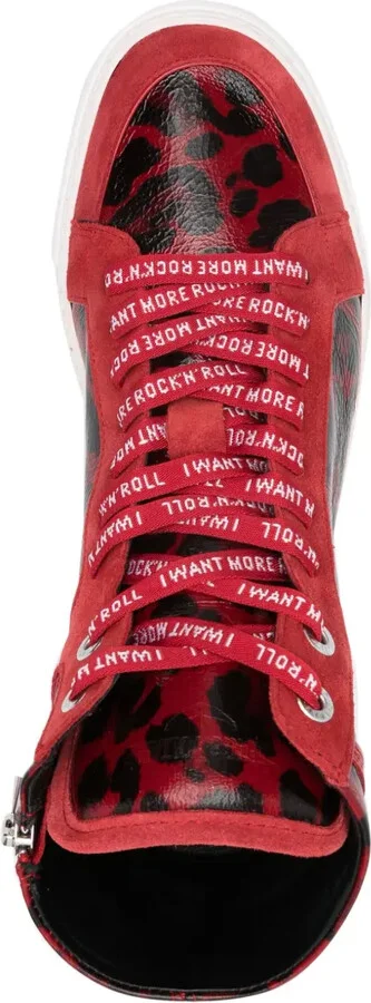 ZV1747 High Flash panelled sneakers - Image 4