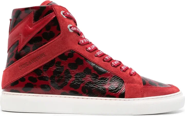 ZV1747 High Flash panelled sneakers