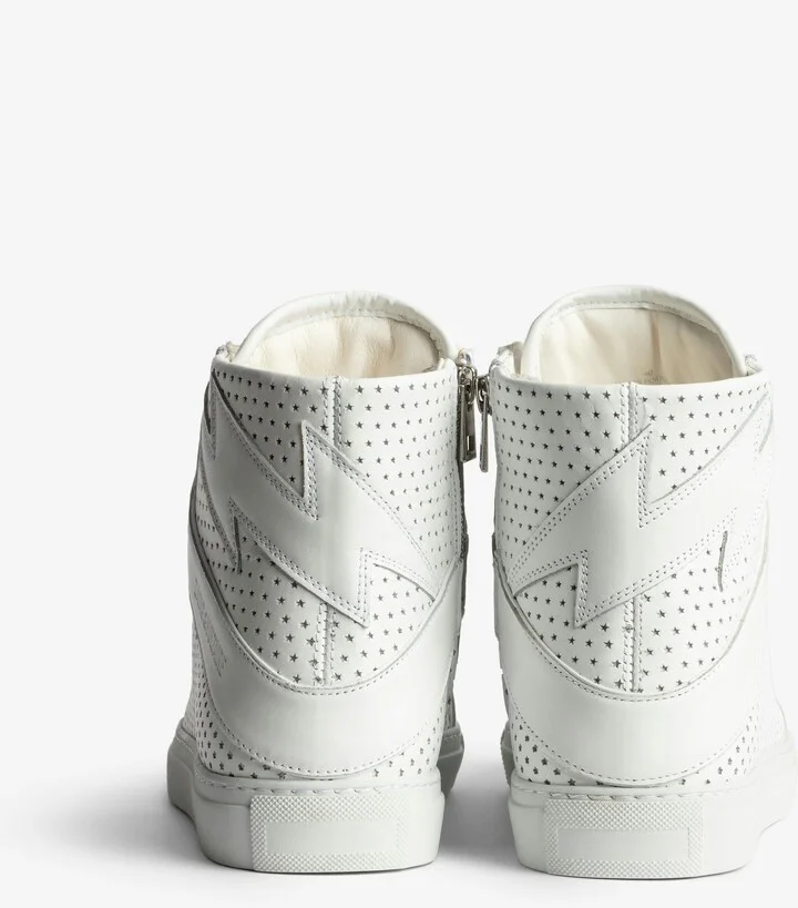 ZV1747 High Flash Smooth Sneakers - Image 4