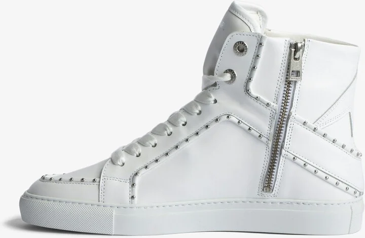 ZV1747 High Flash Studded Sneakers - Image 2