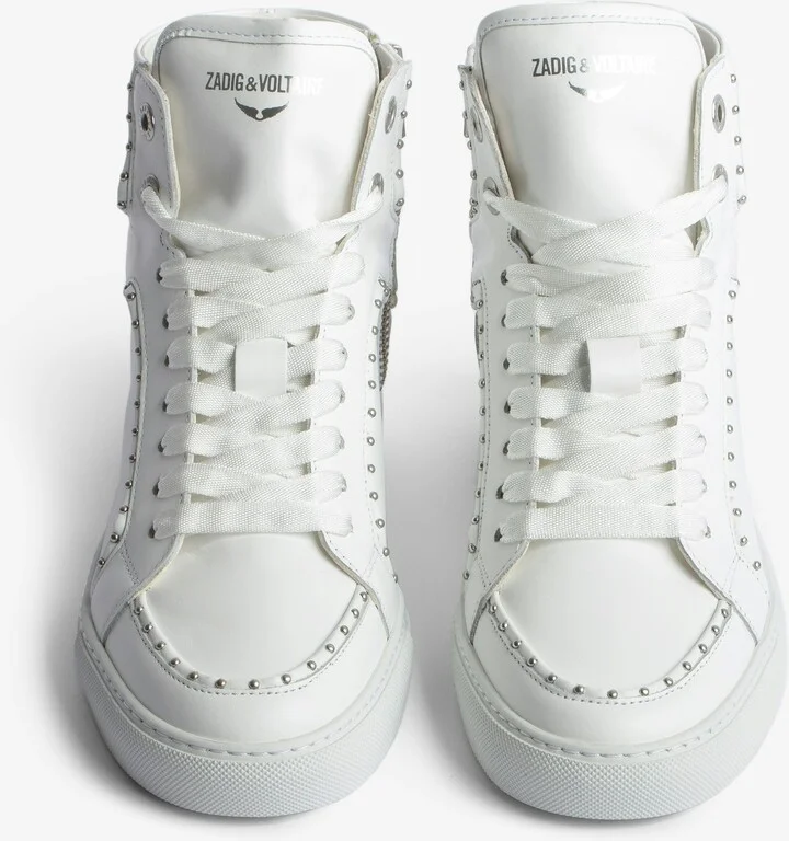ZV1747 High Flash Studded Sneakers - Image 3