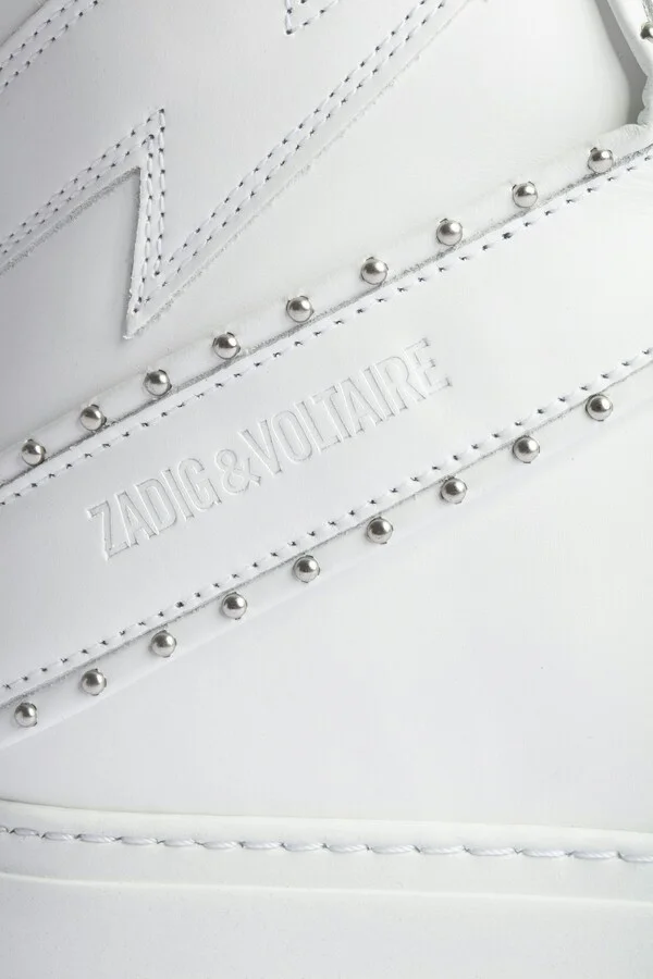 ZV1747 High Flash Studded Sneakers - Image 5