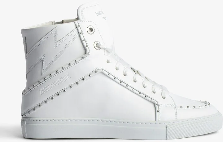 ZV1747 High Flash Studded Sneakers