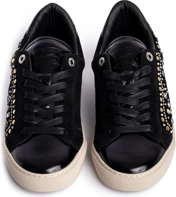 ZV1747 Vintage Stud Sneaker - Image 2