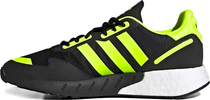 ZX 1K Boost "Black/Solar Yellow" sneakers