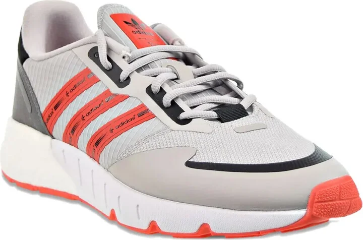 ZX 1K Boost "Grey Semi/Solar Red" sneakers - Image 2