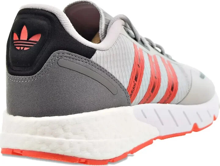 ZX 1K Boost "Grey Semi/Solar Red" sneakers - Image 3