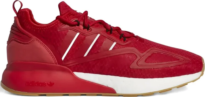 ZX 2K Boost "Scarlet White Gum" sneakers