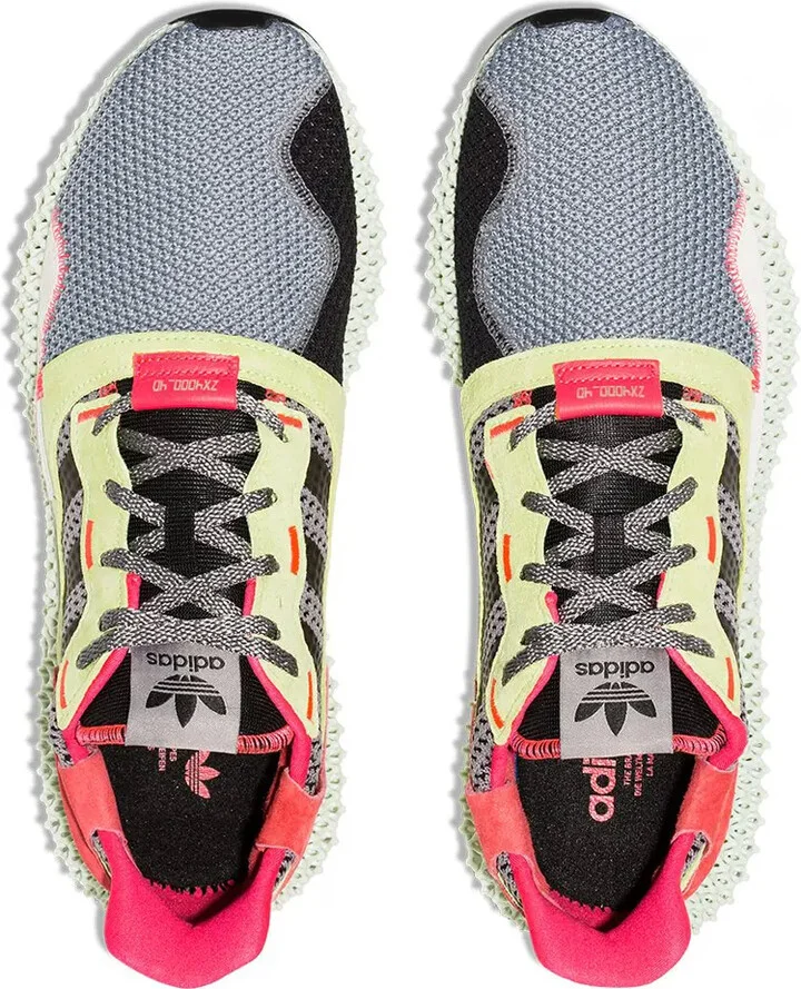 ZX 4000 4D "Grey/High Res Yellow" sneakers - Image 3