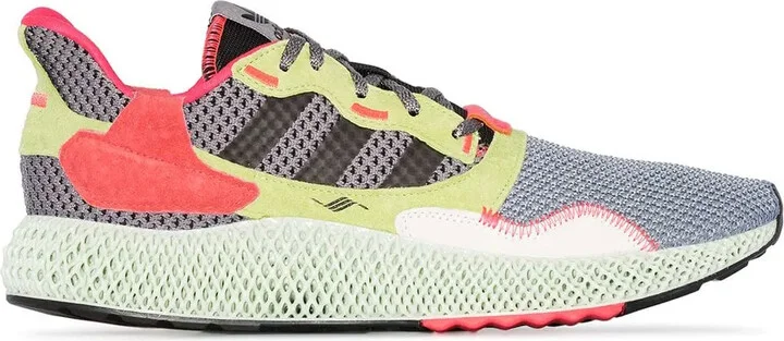 ZX 4000 4D "Grey/High Res Yellow" sneakers